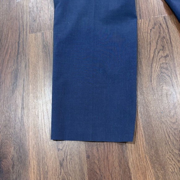 Alfani Slim Fit Men's Suit Preowned Blue Jacket 46R Pants 38x32 - Picture 12 of 14